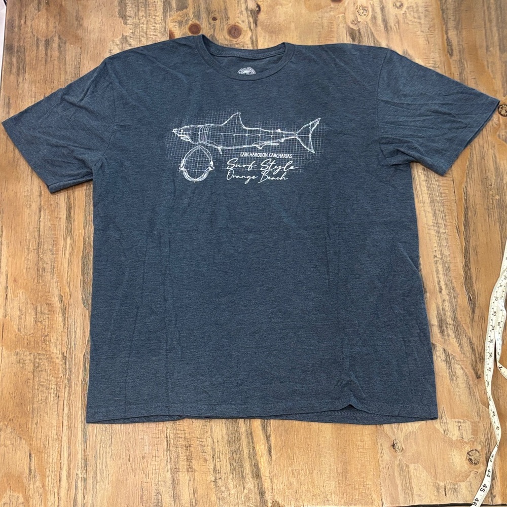 Men's Blue Graphic Tee